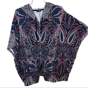 BEBE Kimono Oversized Sweater Hoodie Size S